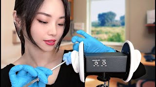 ASMR School Nurse Ear Check and Cleaning [upl. by Catton]