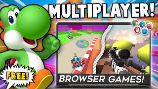 Top 10 Best FREE Multiplayer BROWSER GAMES to Play with Friends NO DOWNLOAD [upl. by Hausner]