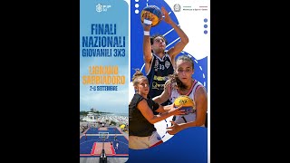 Finali Nazionali Giovanili 3x3  U14 Maschile  Femminile  Lignano Sabbiadoro [upl. by Ittocs]