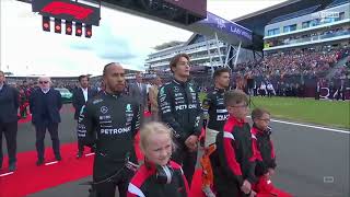 THE NATIONAL ANTHEM OF UNITED KINGDOM  FORMULA 1 2024 BRITISH GRAND PRIX [upl. by Ney]