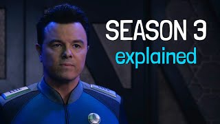 THE ORVILLE Season 3 Explained  Recap amp Breakdown [upl. by Elleinaj]