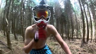 Who needs a downhill bike  GoPro Hero 2 1080p [upl. by Lladnyk]