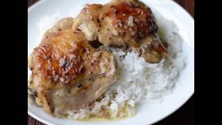 Mustard Chicken Poulet A La Moutarde [upl. by Jamnis141]