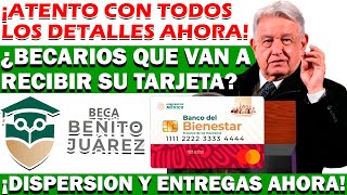 🤔💳¿LOS BECARIOS VAN A RECIBIR SU TARJETA DEL BIENESTAR EN ESTE MES🤔💳 [upl. by Wini305]