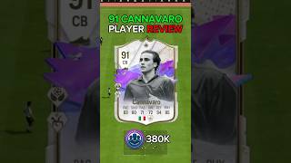 91 future stars icon CANNAVARO player review ea fc 24 shorts short eafc24 [upl. by Ladnik]