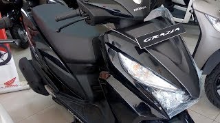 Honda Grazia 2019 Most detailed review features and price [upl. by Yellah]