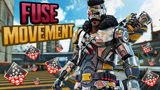 1 Fuse Movement drops 24 kills 4898 Damage Apex Legends Season 22 Gameplay [upl. by Atnuahsal]