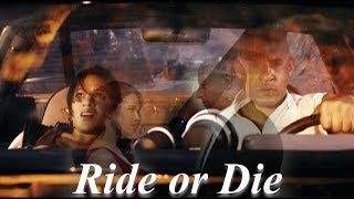 Dom and Letty Toretto  Ride or Die  The Fast and The Furious  Him amp I edit [upl. by Bartlet]