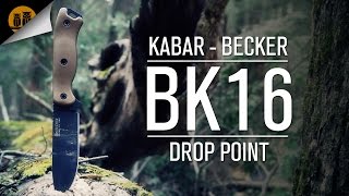 Kabar • Becker BK16 Drop Point • Survival Knife Field Review [upl. by Anoyi]