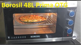 Borosil OTG 48 Litre Capacity Review after 6month Making Pizza with OTG [upl. by Bilac152]