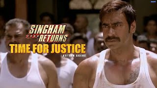 Time for Justice  Singham Returns  Movie Scene  Ajay Devgn  Rohit Shetty [upl. by Alverson]