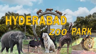 Hyderabad Zoo Park 😄 ll Wild Animals Complete Tour ll Sairaj Sahani [upl. by Tuckie]