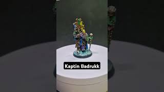 Kaptin Badrukk of the freebooters Really hope GW release a faithful reinterpretation miniature [upl. by Cecile138]