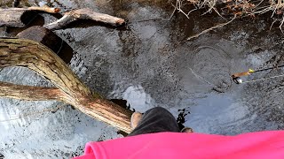 Long Island USA Fishing Winter Walking Talking Adventures [upl. by Anwahsit]