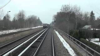 Führerstandsmitfahrt SBahn Berlin S5 Strausberg  Lichtenberg [upl. by Brock]