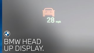 BMW UK  BMW Head Up Display [upl. by Lisa]