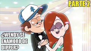 ¿En REALIDAD WENDY se ENAMORO de DIPPER en GRAVITY FALLS LA HISTORIA DE WENDY Y DIPPER PARTE 2 [upl. by Nuahc]