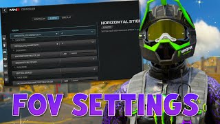 The BEST WARZONE 3 FOV SETTINGS on CONSOLE 🔥 XBOXPS4PS5 [upl. by Derzon403]