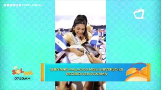 Sheynnis Palacios llegó a tierra canalera para ser parte de Miss Universo Panamá 2024 [upl. by Toulon]