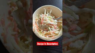 Simple Coleslaw Recipe BBQ Sidedish [upl. by Aiveneg]