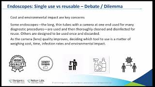 SingleUse Endoscopes Critical Safety and Regulatory Considerations for Manufacturers [upl. by Matthieu]