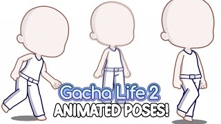 Gacha Life 2 animated poses  code Code also in description [upl. by Pascha715]