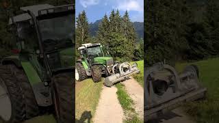 UNE AGRICULTRICE AVEC LE PLUS BEAU TRACTEUR FENDT QUI SOIT  agricultrice agricole agriculture [upl. by Sherar791]