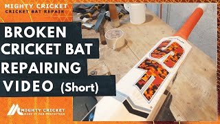 Cricket Bat Repairing Video [upl. by Lachus678]