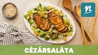 Házi cézársaláta recept  Nosalty [upl. by Hull]