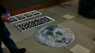 JROTC CoDrone demo of a landing on a MOON map done at a Science Expo at the Harker Heights Library [upl. by Schilt]