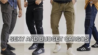 7 BUDGET amp SEXY CARGOS FOR MEN 2023  CARGOS FASHION HAUL [upl. by Nitsirk]