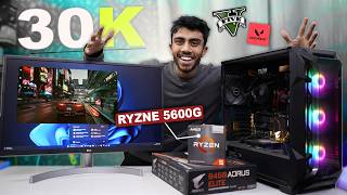 30000rs PC Build With Ryzen 5 5600G 🤩 Hard Gaming amp Editing Test Best Budget PC⚡️Antec [upl. by Sivet378]