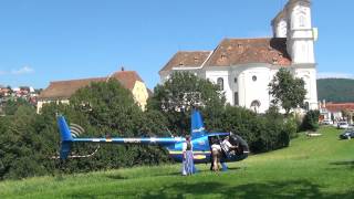 Hubschrauberrundflug mit Pfarrer und Diakon bei der Weizbergkirche  Teil 8 [upl. by Nemrac]