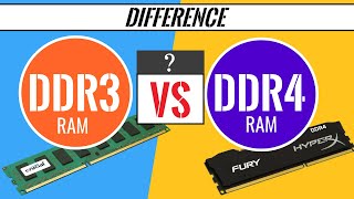 What is the between difference DDR3 vs DDR4 RAM [upl. by Krum]