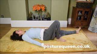 Feldenkrais lesson 17  To relief sciatic nerve pain [upl. by Eyeleen]