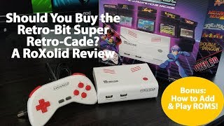 Should You Buy RetroBit Super RetroCade Review Plus How to Add amp Play ROMS [upl. by Lusar]