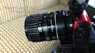 How to Use Old Lenses on Your EOS M Body Wrench 4 Custom Function 7 [upl. by Ylac]