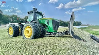 TRACTORS at Work JOHN DEERE 9510R [upl. by Essyle]