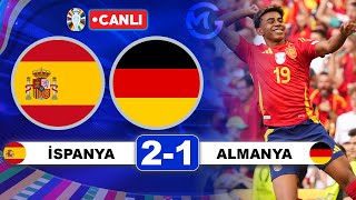 İspanya 21 Almanya  Euro 2024 Çeyrek Final Canlı Yayın [upl. by Tekcirk]