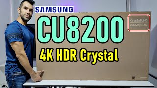 Samsung CU8200 Smart TV 4K Crystal con Panel VA Unboxing y Review Completa [upl. by Ahsaei]