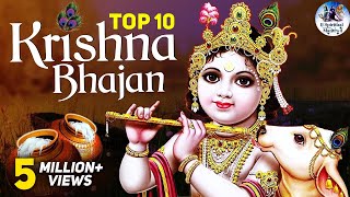 Non Stop Best Krishna Special Bhajans  Beautiful Collection of Most Popular Songs 2024 [upl. by Ayekat]