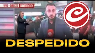 CRÓNICA ECHA UN PERIODISTA POR DECIR LA VERDAD [upl. by Aitnic]