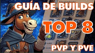 🏆TOP BUILDS PARA NUEVOS🏆  PVP Y PVE  Albion Online en Español [upl. by Denton]