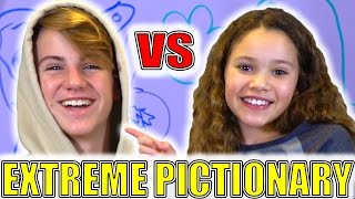 Extreme Pictionary MattyBRaps vs Sierra Haschak [upl. by Peacock]