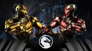 Mortal Kombat X  Cyrax Vs Sektor Very Hard [upl. by Elolcin]