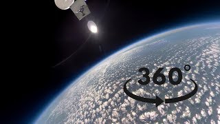 360 VR Hyperlapse launch to space  The world’s first hyperlapse spaceflight in 360° [upl. by Fredenburg691]