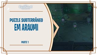 GENSHIN IMPACT PUZZLE SECRETO EM ARAUMI  PARTE 1 [upl. by Anividul]