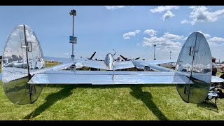 AirVenture 2024 Scaled P38 Lightning [upl. by Godfry]