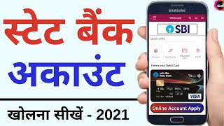 How to Open SBI Account Online  online SBI account kaise khole  SBI Insta Account Opening 2021 [upl. by Norrej]