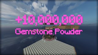 10 MILLONES DE POWDER  COMO CONSEGUIR GEMSTONE Y MITHRIL POWDER FACIL  HYPIXEL SKYBLOCK [upl. by Jablon353]